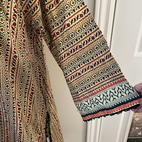 Source Unknown Multicolor Patterned Tunic - Picture 8 of 13